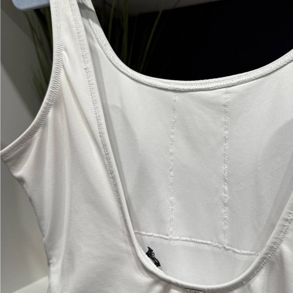 PINK Victoria's Secret White One Piece Swimsuit SZ M - Picture 4 of 6